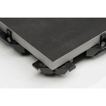 Ceramidrain Concrete Black 60x60x4 cm Ceramidrain Concrete Black 60x60x4 Cm -Buiten Tuin 123 1034