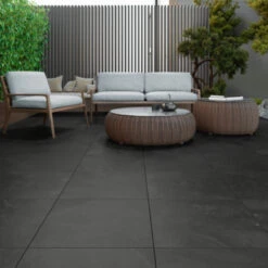 Keramische Terrastegel Kerastrada Leisteen Antraciet 60x60x3cm 6 Keramische Terrastegel Kerastrada Leisteen Antraciet 60x60x3cm -Buiten Tuin 123 1067