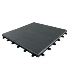 Balkontegel Graniet Zwart 30x30cm 4 Stuks -Buiten Tuin 123 1078