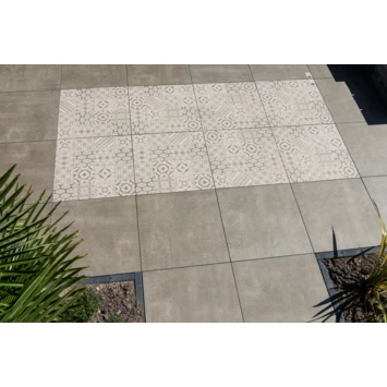 Ceramidrain Concrete Dark Grey 60x60x4 cm Ceramidrain Concrete Dark Grey 60x60x4 Cm -Buiten Tuin 123 1112