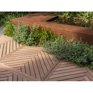 Vlondertegel visgraat 100x100 cm Vlondertegel Visgraat 100x100 Cm -Buiten Tuin 123 1165