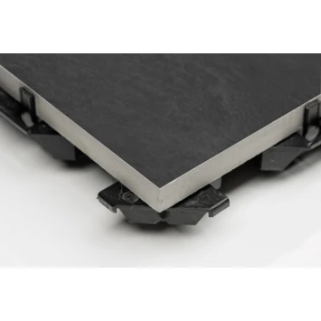 Ceramidrain Quartz Black 60x60x4 cm Ceramidrain Quartz Black 60x60x4 Cm -Buiten Tuin 123 1180