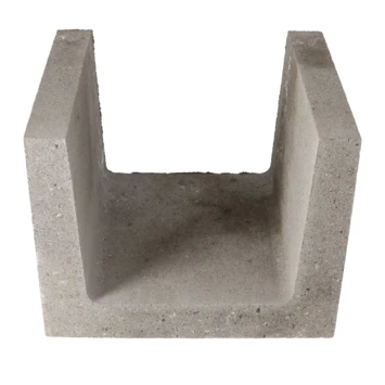 U-element Beton Grijs 40x40x50 cm U-element Beton Grijs 40x40x50 Cm -Buiten Tuin 123 1190