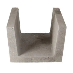 U-element Beton Grijs 40x40x50 Cm 9 U-element Beton Grijs 40x40x50 Cm -Buiten Tuin 123 1191