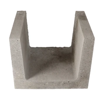 U-element Beton Grijs 40x40x50 cm U-element Beton Grijs 40x40x50 Cm -Buiten Tuin 123 1191