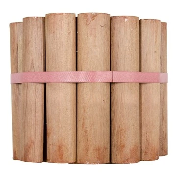 Borderrol hardhout ca. 180x20 cm Borderrol Hardhout Ca. 180x20 Cm -Buiten Tuin 123 1203