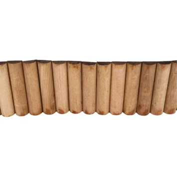 Borderrol hardhout ca. 180x20 cm Borderrol Hardhout Ca. 180x20 Cm -Buiten Tuin 123 1204