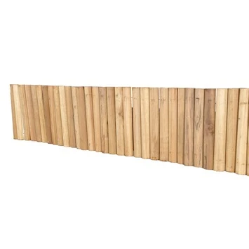 Borderrol hardhout ca. 180x20 cm Borderrol Hardhout Ca. 180x20 Cm -Buiten Tuin 123 1205
