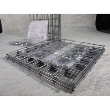 Schanskorf gegalvaniseerd 50x50x50 cm 4 mm draaddikte Schanskorf Gegalvaniseerd 50x50x50 Cm 4 Mm Draaddikte -Buiten Tuin 123 1323