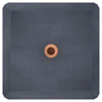 Betontegel 18x18x10 antraciet Betontegel 18x18x10 Antraciet -Buiten Tuin 123 1409