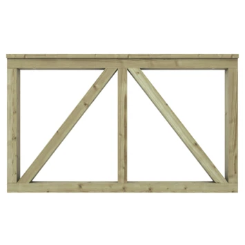 Tuinhekpoort Donau ca. 60x100 cm Tuinhekpoort Donau Ca. 60x100 Cm -Buiten Tuin 123 1415