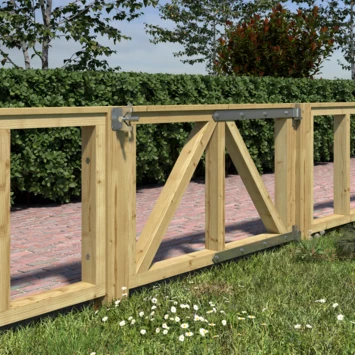 Tuinhekpoort Donau ca. 60x100 cm Tuinhekpoort Donau Ca. 60x100 Cm -Buiten Tuin 123 1420