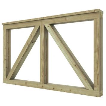 Tuinhekpoort Donau ca. 60x100 cm Tuinhekpoort Donau Ca. 60x100 Cm -Buiten Tuin 123 1424