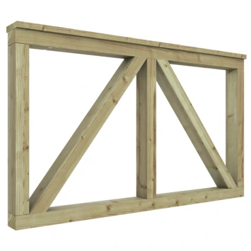 Tuinhekpoort Donau ca. 60x100 cm Tuinhekpoort Donau Ca. 60x100 Cm -Buiten Tuin 123 1425