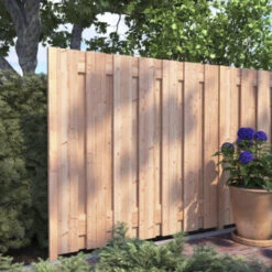 Schutting Douglas Recht Extra Grote Planken Ca. 180x180cm 4 Schutting Douglas Recht Extra Grote Planken Ca. 180x180cm -Buiten Tuin 123 1456