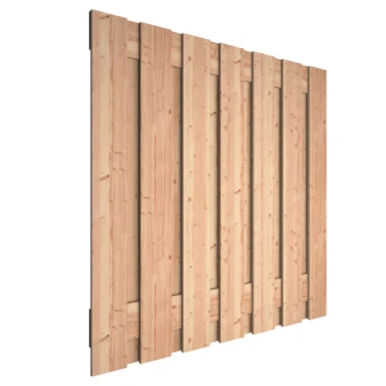 Schutting Douglas Recht extra grote planken ca. 180x180cm Schutting Douglas Recht Extra Grote Planken Ca. 180x180cm -Buiten Tuin 123 1459