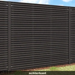 Schutting Andalusië Ca.180x180cm Zwart 5 Schutting Andalusië Ca.180x180cm Zwart -Buiten Tuin 123 1470