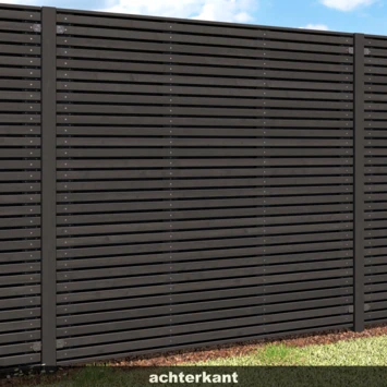 Schutting Andalusië ca.180x180cm zwart Schutting Andalusië Ca.180x180cm Zwart -Buiten Tuin 123 1470