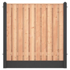 Houtbetonschutting Antraciet Douglas Per Meter 3 Houtbetonschutting Antraciet Douglas Per Meter -Buiten Tuin 123 1478