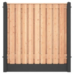 Houtbetonschutting Antraciet Douglas Per Meter 4 Houtbetonschutting Antraciet Douglas Per Meter -Buiten Tuin 123 1479