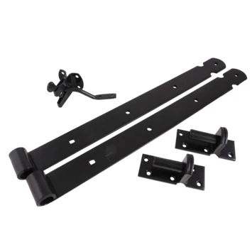 Tuinhek Beslag Set Zwart 500 mm Tuinhek Beslag Set Zwart 500 Mm -Buiten Tuin 123 1498