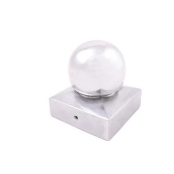 Afdekkap paalbol voor Tuinpaal aluminium 7x7 cm Afdekkap Paalbol Voor Tuinpaal Aluminium 7x7 Cm -Buiten Tuin 123 1521