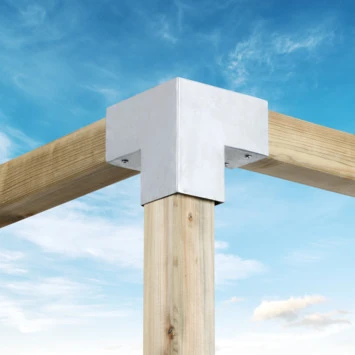 Paalverbinder voor pergola hoekstuk 3-kants 9x9 cm gegalvaniseerd Paalverbinder Voor Pergola Hoekstuk 3-kants 9x9 Cm Gegalvaniseerd -Buiten Tuin 123 1526