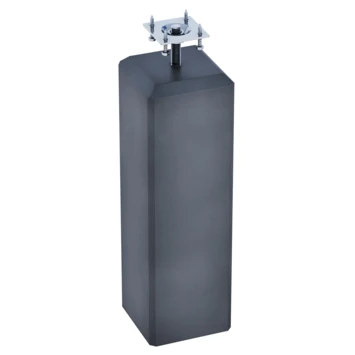 Betonpoer antraciet inclusief plaat Betonpoer Antraciet Inclusief Plaat -Buiten Tuin 123 1565