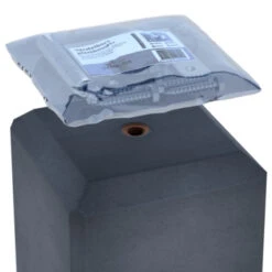 Betonpoer Antraciet Inclusief Plaat 5 Betonpoer Antraciet Inclusief Plaat -Buiten Tuin 123 1566