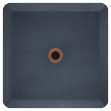 Betonpoer antraciet inclusief plaat Betonpoer Antraciet Inclusief Plaat -Buiten Tuin 123 1568