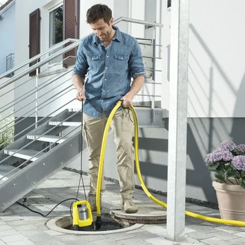 Kärcher dompelpomp SP6 Flat inox voor schoon water Kärcher Dompelpomp SP6 Flat Inox Voor Schoon Water -Buiten Tuin 123 158