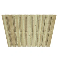 Tuinscherm Grenen Recht 140x180cm -Buiten Tuin 123 1590