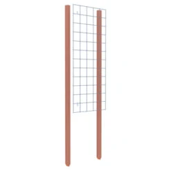 Gaas Volgpakket Tuinhek Hardhout 180x75cm  -Buiten Tuin 123 1602