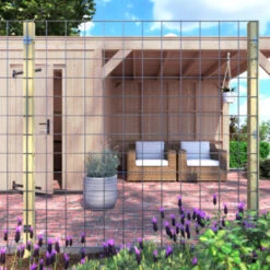 Gaas Startpakket Tuinhek Grenen 180x180cm  -Buiten Tuin 123 1620