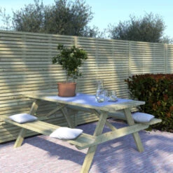 Schutting Andalusië Ca. 180x180 Cm -Buiten Tuin 123 1630