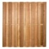 Schutting Hardhout Recht Ca. 180x180 Cm 2 Schutting Hardhout Recht Ca. 180x180 Cm -Buiten Tuin 123 1663