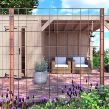 Gaas startpakket tuinhek hardhout 180x180cm Gaas Startpakket Tuinhek Hardhout 180x180cm -Buiten Tuin 123 1679