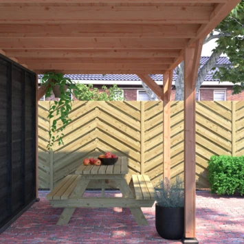 Schutting Szeged 180x180cm Schutting Szeged 180x180cm -Buiten Tuin 123 1704