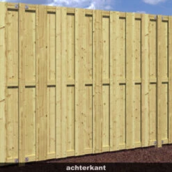 Schutting Royal Grenen Ca. 180x180 Cm 5 Schutting Royal Grenen Ca. 180x180 Cm -Buiten Tuin 123 1713