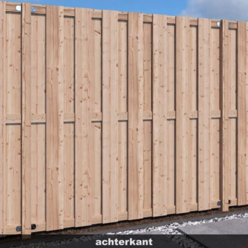 Schutting Douglas Recht ca. 180x180 cm Schutting Douglas Recht Ca. 180x180 Cm -Buiten Tuin 123 1738