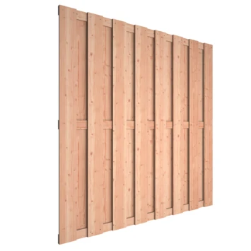 Schutting Douglas Recht ca. 180x180 cm Schutting Douglas Recht Ca. 180x180 Cm -Buiten Tuin 123 1741