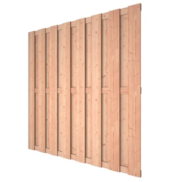 Schutting Douglas Recht ca. 180x180 cm Schutting Douglas Recht Ca. 180x180 Cm -Buiten Tuin 123 1742