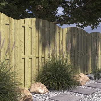 Schutting Jumbo Grenen Toog ca. 180x180 cm Schutting Jumbo Grenen Toog Ca. 180x180 Cm -Buiten Tuin 123 1748