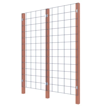 Gaas startpakket tuinhek hardhout 180x75cm Gaas Startpakket Tuinhek Hardhout 180x75cm -Buiten Tuin 123 1761