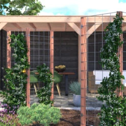 Gaas Startpakket Tuinhek Hardhout 180x75cm 6 Gaas Startpakket Tuinhek Hardhout 180x75cm -Buiten Tuin 123 1764