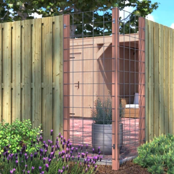 Gaas startpakket tuinhek hardhout 180x75cm Gaas Startpakket Tuinhek Hardhout 180x75cm -Buiten Tuin 123 1765