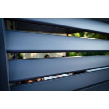 Zijwand louvre voor pergola Classic & Deluxe Zwart 360 series Zijwand Louvre Voor Pergola Classic & Deluxe Zwart 360 Series -Buiten Tuin 123 177