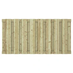 Tuinscherm Grenen Recht 90x180cm -Buiten Tuin 123 1779