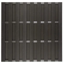 Schutting HKC Antraciet Kunststof Ca. 180x180 Cm 3 Schutting HKC Antraciet Kunststof Ca. 180x180 Cm -Buiten Tuin 123 1801