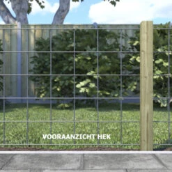 Gaasscherm Verzinkt 180x75 Cm -Buiten Tuin 123 1820